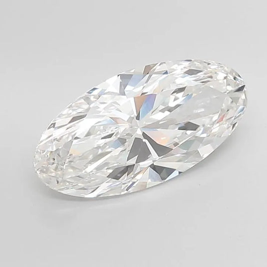 5.51ct Oval Lab Grown Diamond (Colour E, Clarity VS1, IGI Certified)