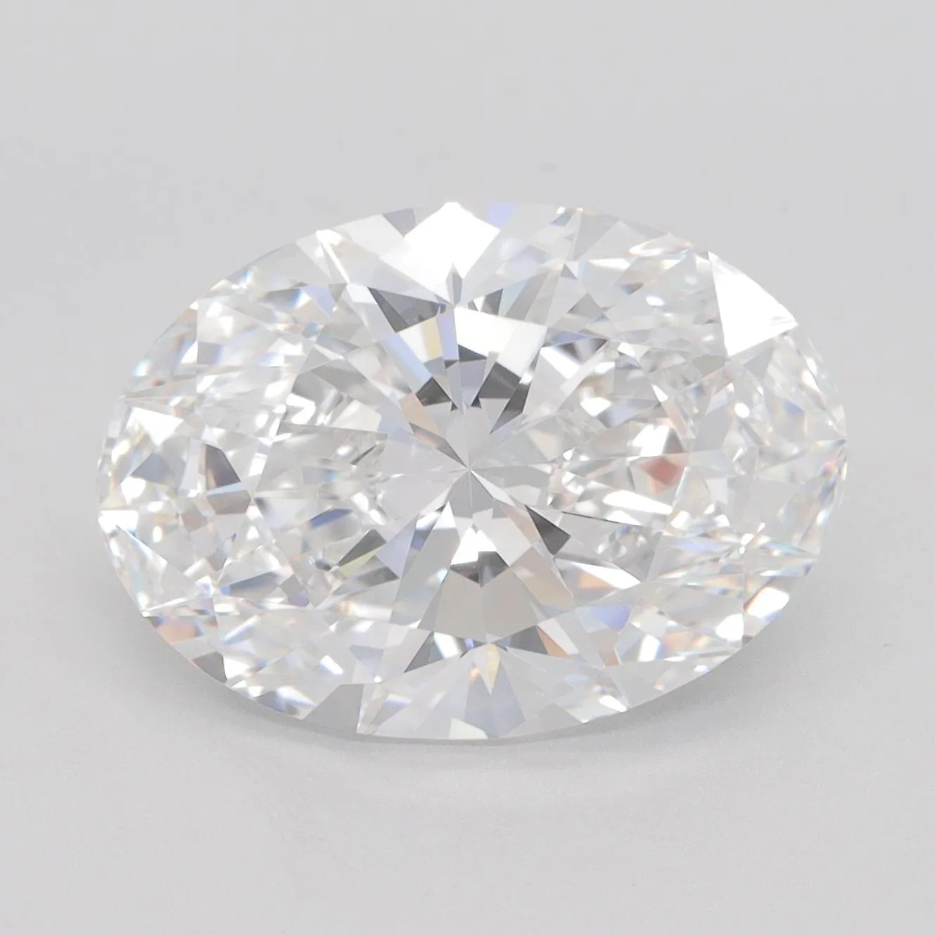 5.51ct Oval Lab Grown Diamond (Colour E, Clarity VVS1, GIA Certified)