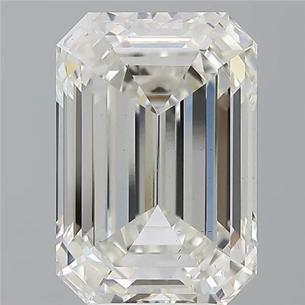 5.52ct Emerald Lab Grown Diamond (Colour F, Clarity VS2, IGI Certified)
