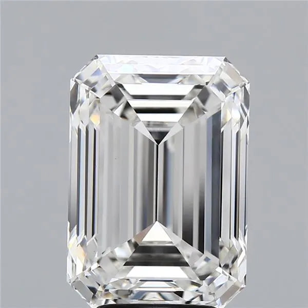 5.52ct Emerald Lab Grown Diamond (Colour G, Clarity VVS2, IGI Certified)