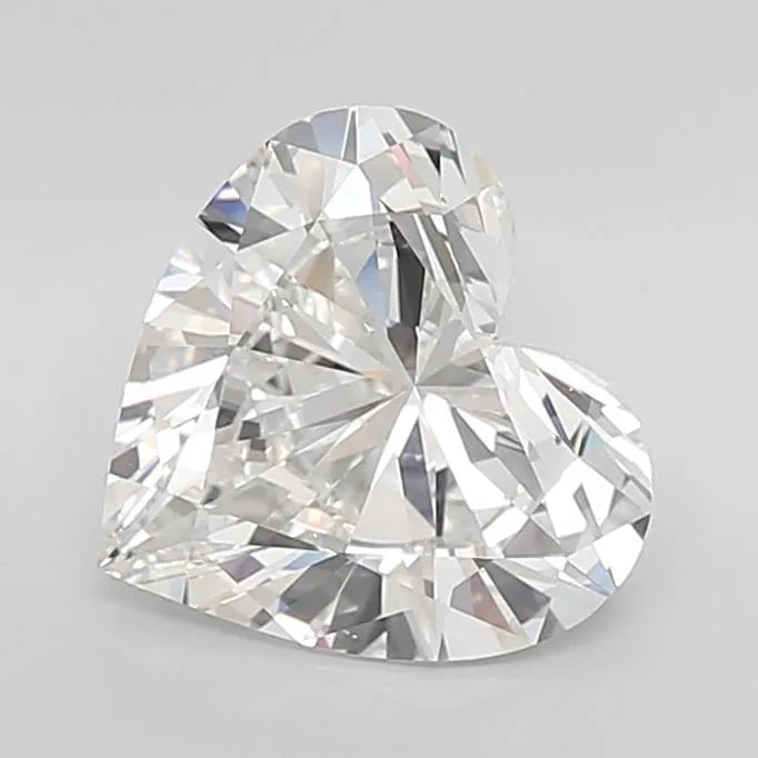 5.52ct Heart Lab Grown Diamond (Colour F, Clarity VVS2, IGI Certified)