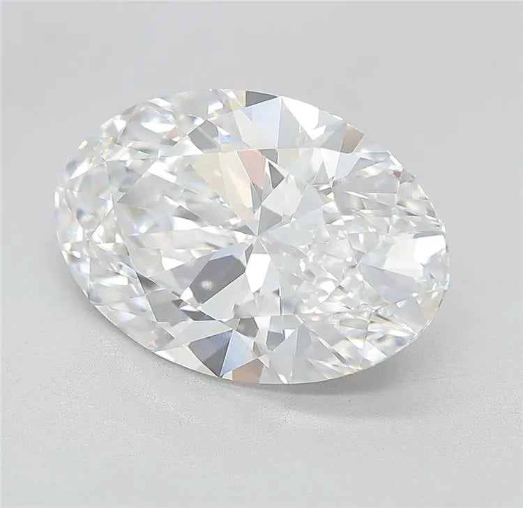 5.52ct Oval Lab Grown Diamond (Colour E, Clarity VVS2, IGI Certified)