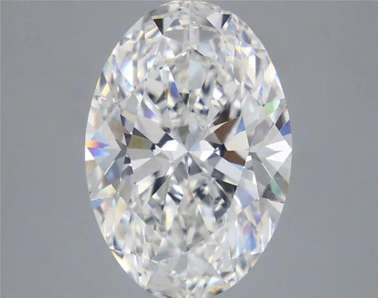 5.52ct Oval Lab Grown Diamond (Colour F, Clarity VS2, IGI Certified)