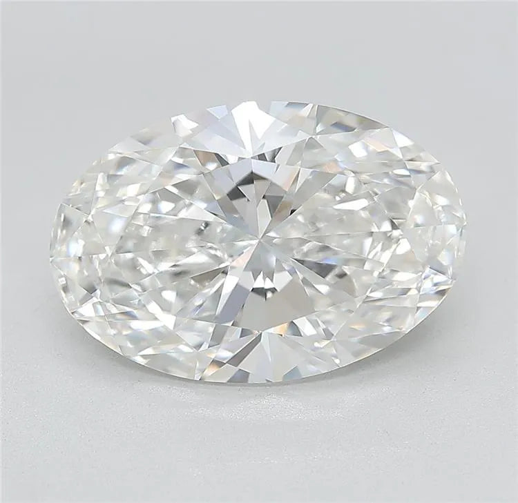 5.52ct Oval Lab Grown Diamond (Colour F, Clarity VVS2, Cut EX, IGI Certified)
