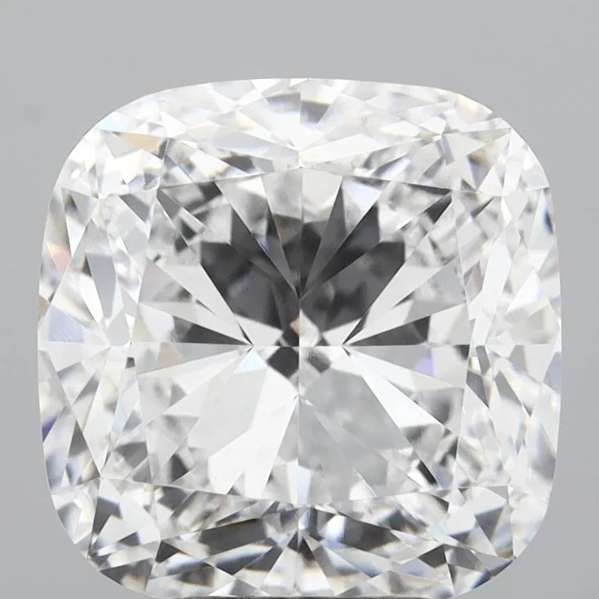 5.53ct Cushion modified Lab Grown Diamond (Colour D, Clarity VVS1, IGI Certified)