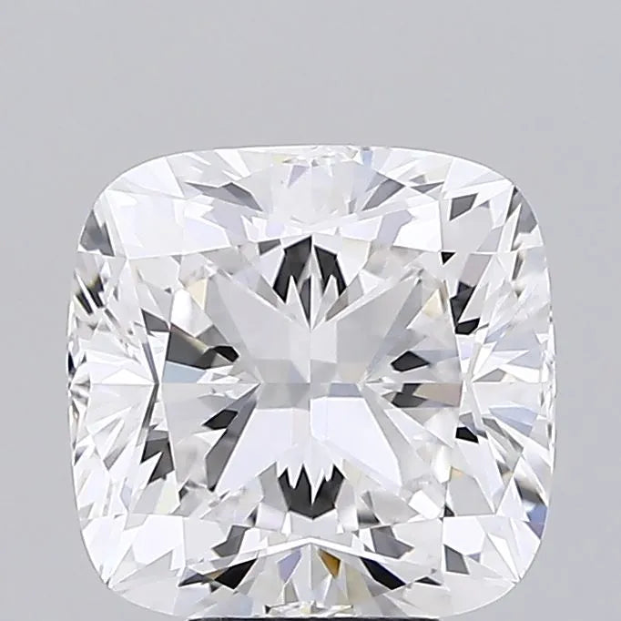 5.53ct Cushion modified Lab Grown Diamond (Colour E, Clarity VVS1, IGI Certified)