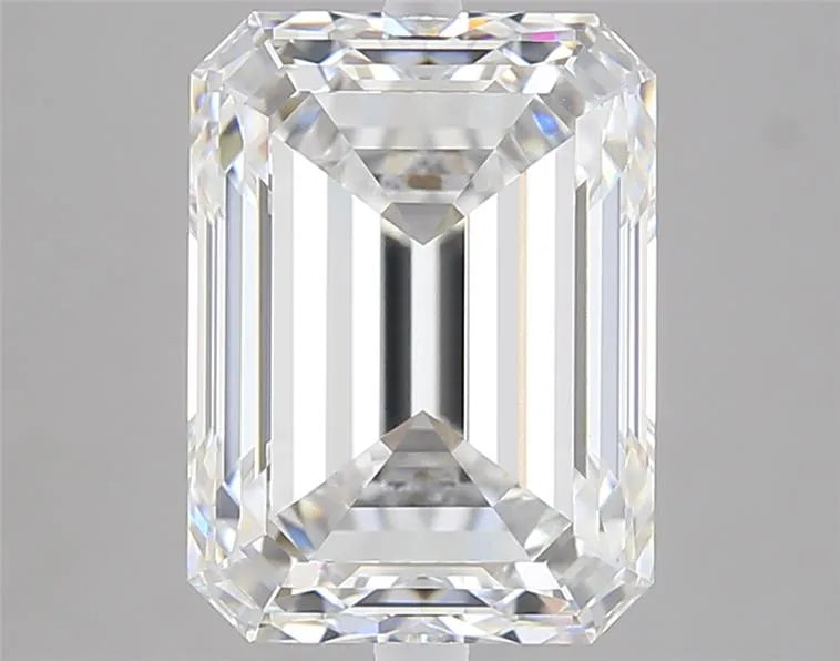 5.53ct Emerald Lab Grown Diamond (Colour D, Clarity VVS2, IGI Certified)