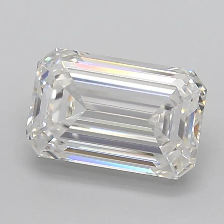 5.53ct Emerald Lab Grown Diamond (Colour E, Clarity VVS2, IGI Certified)