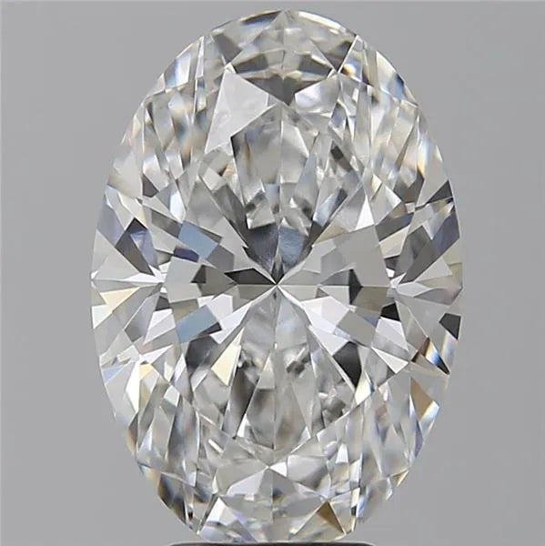5.53ct Oval Lab Grown Diamond (Colour E, Clarity VVS2, IGI Certified)