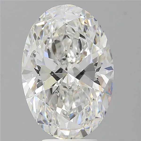 5.53ct Oval Lab Grown Diamond (Colour E, Clarity VVS2, IGI Certified)