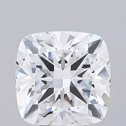 5.54ct Cushion brilliant Lab Grown Diamond (Colour E, Clarity VVS2, GIA Certified)