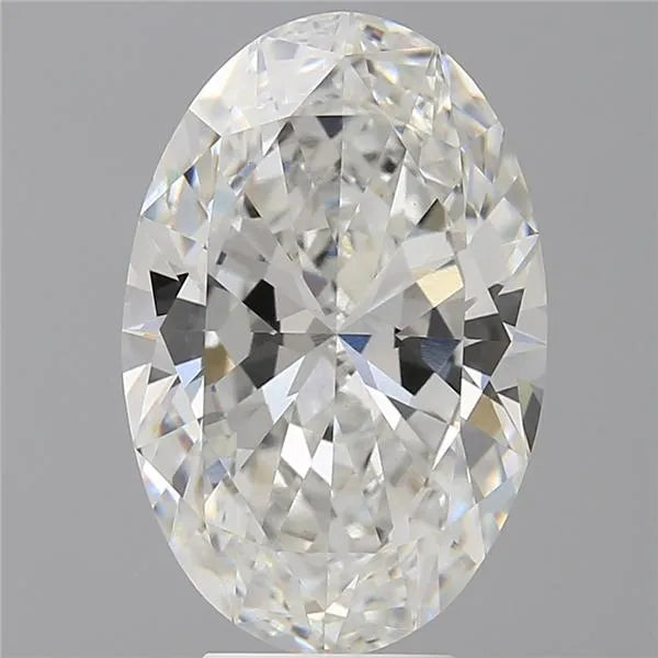 5.54ct Oval Lab Grown Diamond (Colour F, Clarity VVS2, IGI Certified)