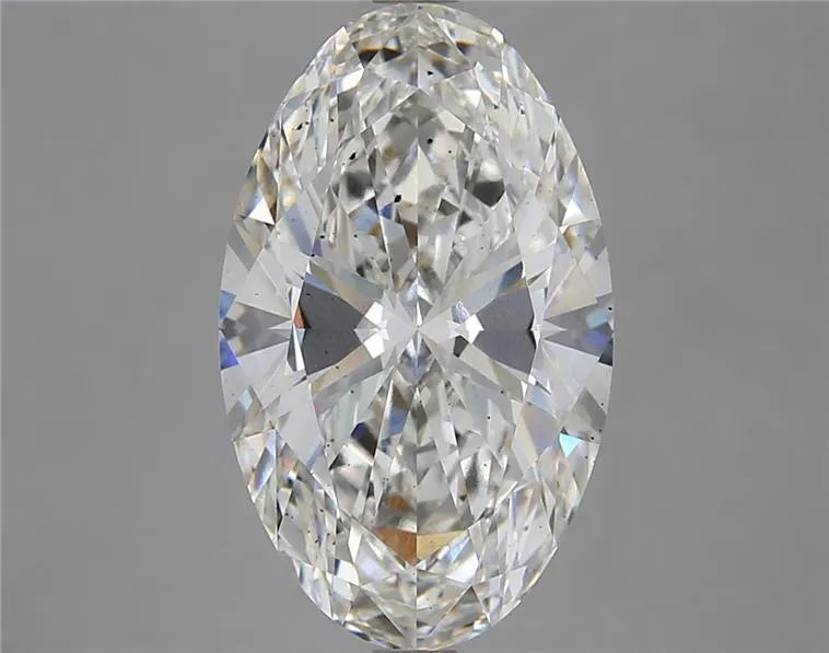 5.54ct Oval Lab Grown Diamond (Colour G, Clarity SI1, IGI Certified)