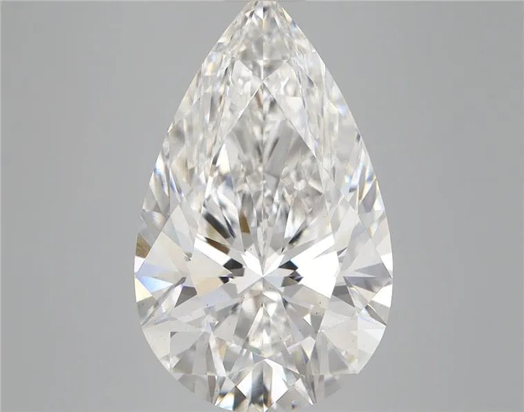 5.54ct Pear Lab Grown Diamond (Colour E, Clarity VS2, IGI Certified)