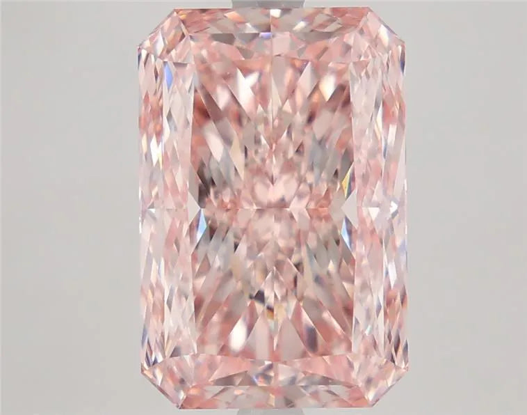 5.54ct Radiant Lab Grown Diamond (Colour Fancy Intense Pink, Clarity VVS2, IGI Certified)