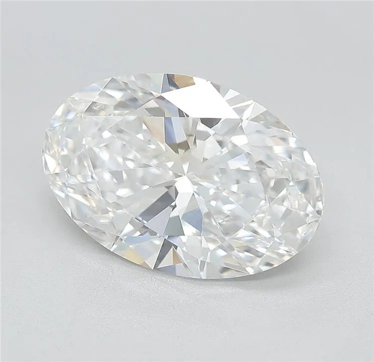 5.55ct Oval Lab Grown Diamond (Colour E, Clarity VVS2, Cut EX, IGI Certified)