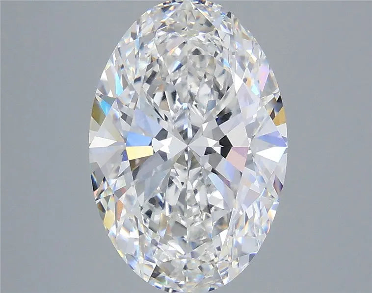 5.55ct Oval Lab Grown Diamond (Colour F, Clarity VVS2, IGI Certified)