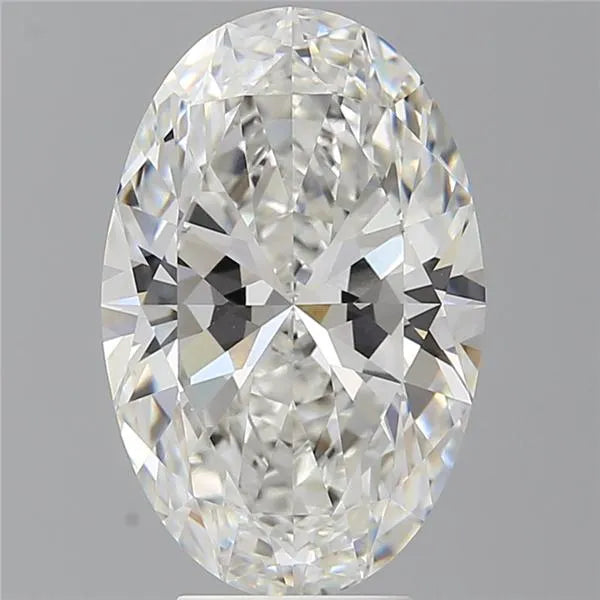 5.55ct Oval Lab Grown Diamond (Colour F, Clarity VVS2, IGI Certified)