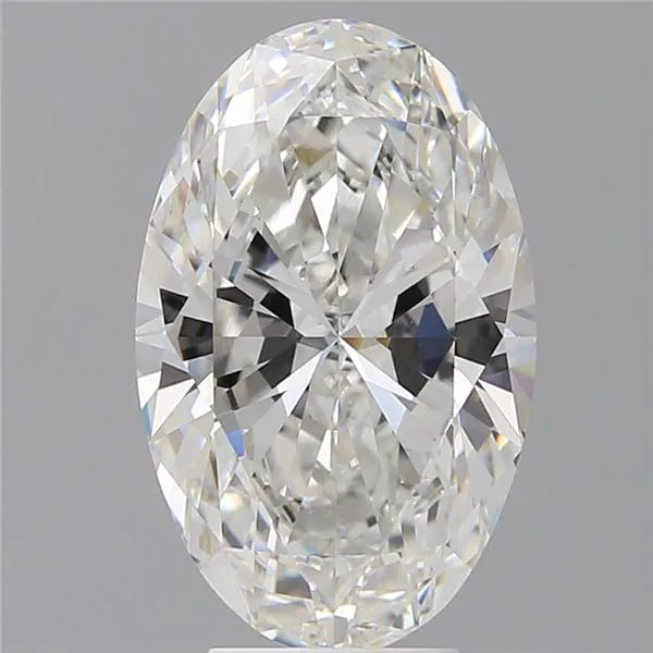 5.55ct Oval Lab Grown Diamond (Colour F, Clarity VVS2, IGI Certified)