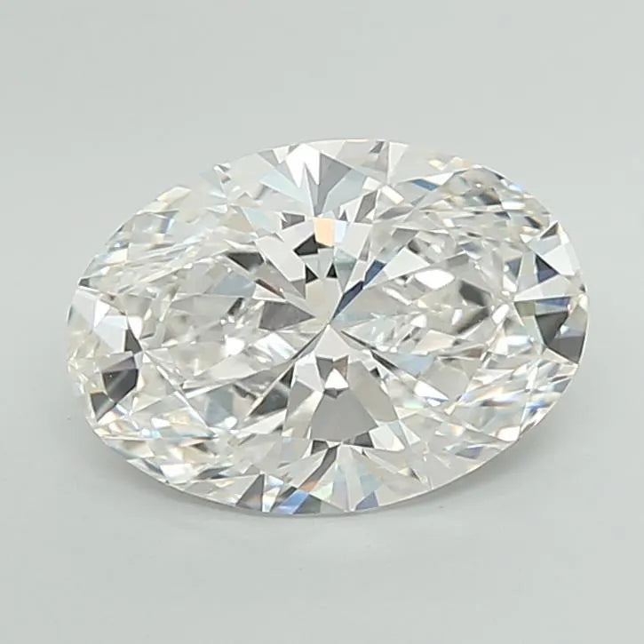 5.55ct Oval Lab Grown Diamond (Colour G, Clarity VVS2, IGI Certified)