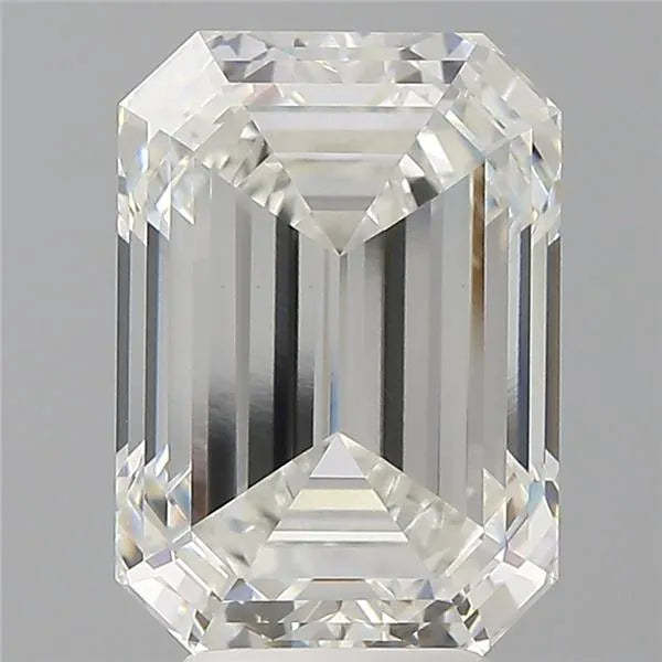 5.56ct Emerald Lab Grown Diamond (Colour F, Clarity VVS2, IGI Certified)