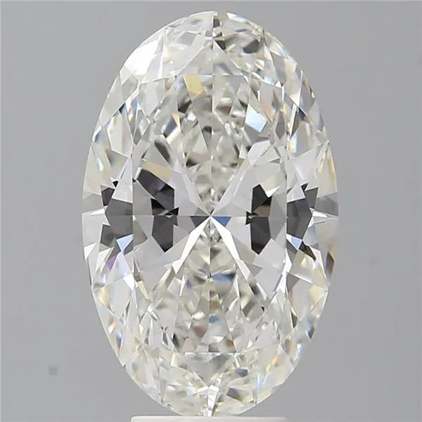 5.56ct Oval Lab Grown Diamond (Colour F, Clarity VVS2, IGI Certified)