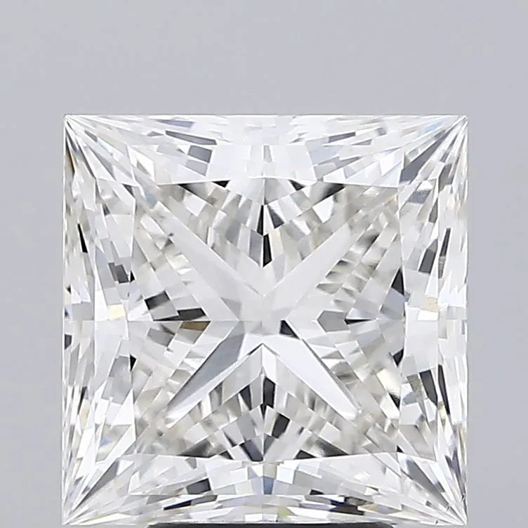 5.56ct Princess Lab Grown Diamond (Colour H, Clarity VS1, IGI Certified)