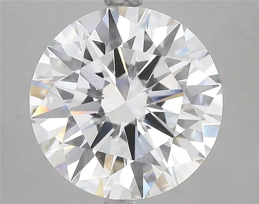 5.56ct Round Lab Grown Diamond (Colour D, Clarity VVS2, Cut ID, IGI Certified)