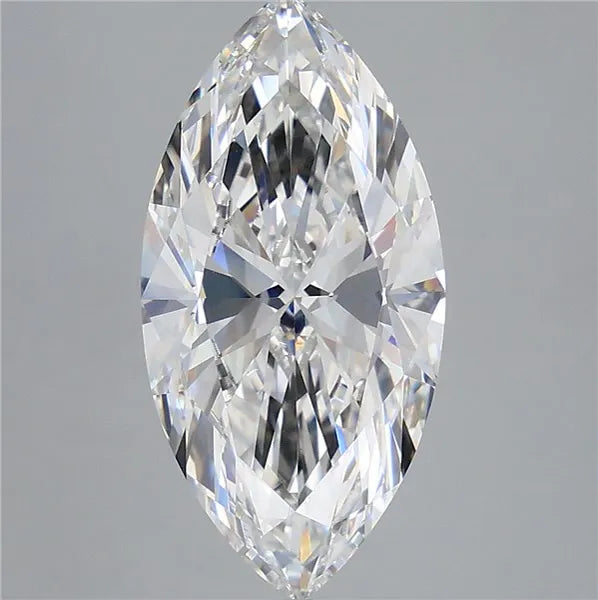 5.57ct Marquise Lab Grown Diamond (Colour F, Clarity VVS2, IGI Certified)
