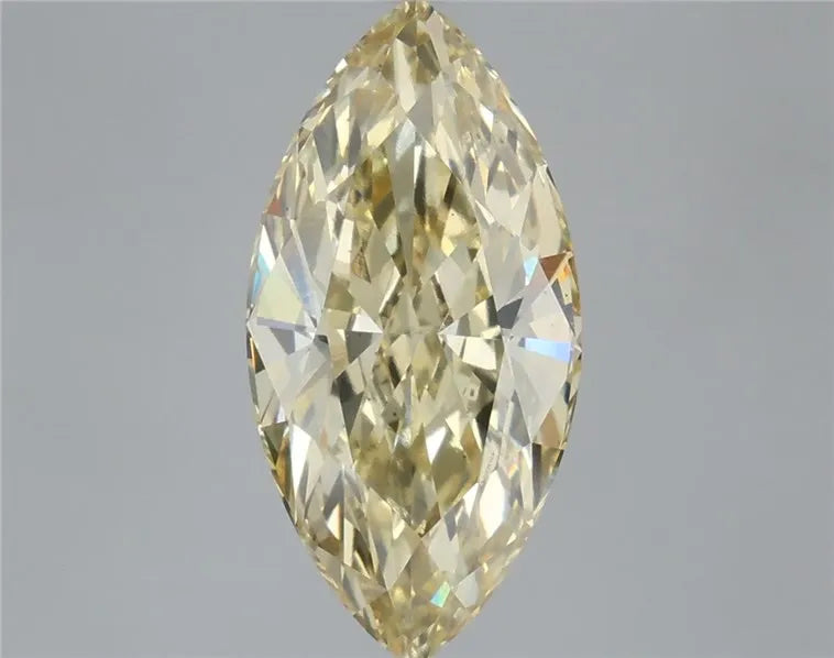 5.57ct Marquise Lab Grown Diamond (Colour Fancy Yellow, Clarity VS1, IGI Certified)