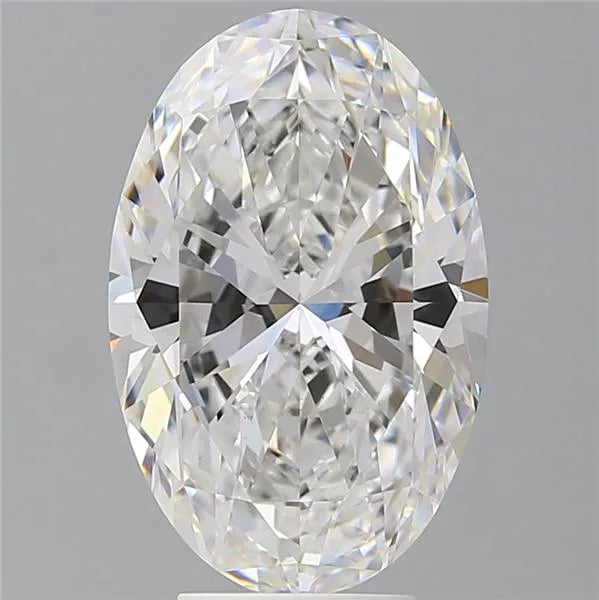 5.57ct Oval Lab Grown Diamond (Colour D, Clarity VVS2, IGI Certified)