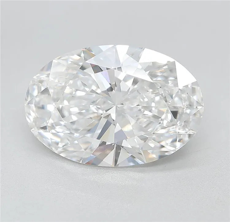 5.57ct Oval Lab Grown Diamond (Colour E, Clarity VVS2, Cut EX, IGI Certified)