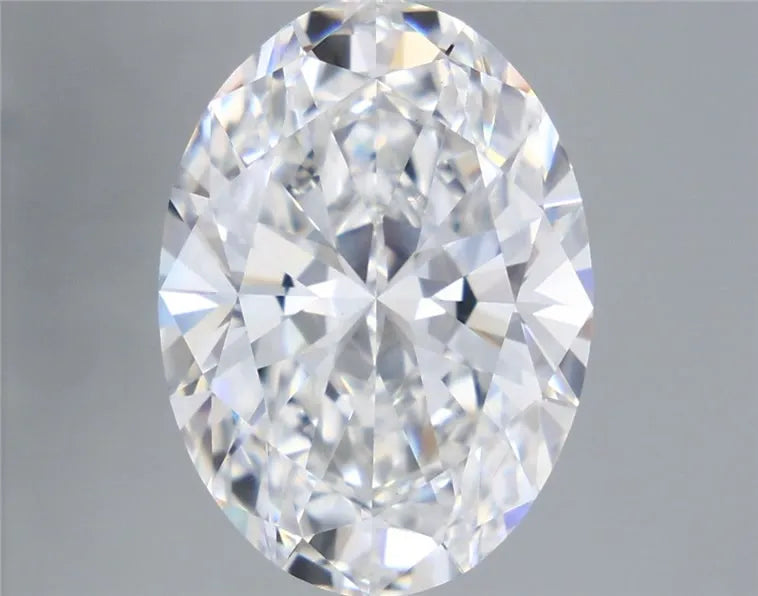 5.57ct Oval Lab Grown Diamond (Colour E, Clarity VVS2, IGI Certified)
