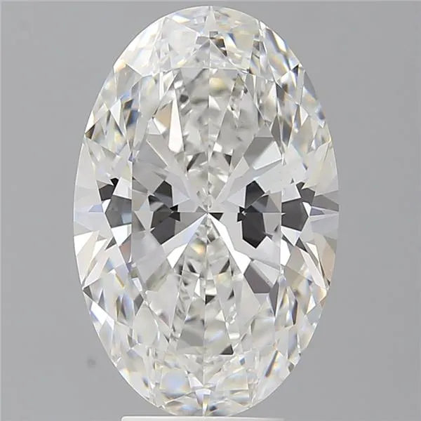 5.57ct Oval Lab Grown Diamond (Colour F, Clarity VVS2, IGI Certified)