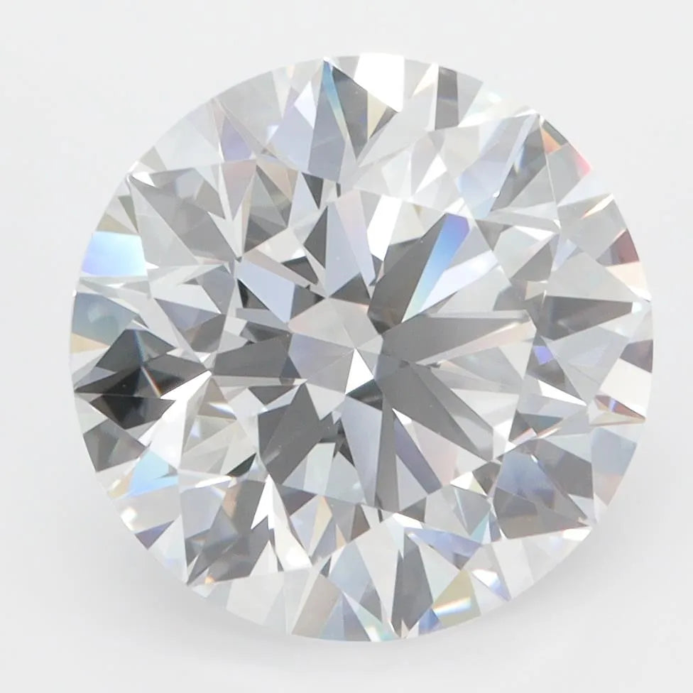 5.57ct Round Lab Grown Diamond (Colour D, Clarity IF, Cut ID, IGI Certified)