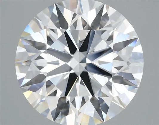 5.57ct Round Lab Grown Diamond (Colour E, Clarity VVS1, Cut ID, IGI Certified)