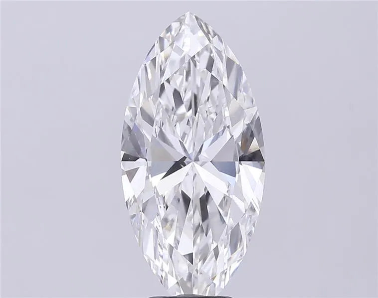 5.58ct Marquise Lab Grown Diamond (Colour F, Clarity VVS2, IGI Certified)