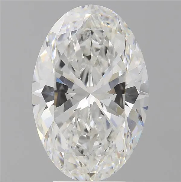 5.58ct Oval Lab Grown Diamond (Colour E, Clarity VVS2, IGI Certified)