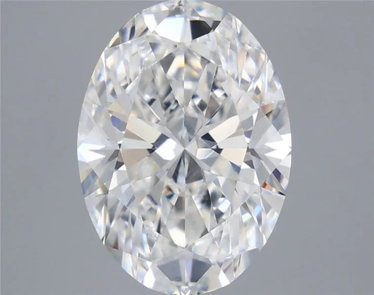 5.58ct Oval Lab Grown Diamond (Colour E, Clarity VVS2, IGI Certified)