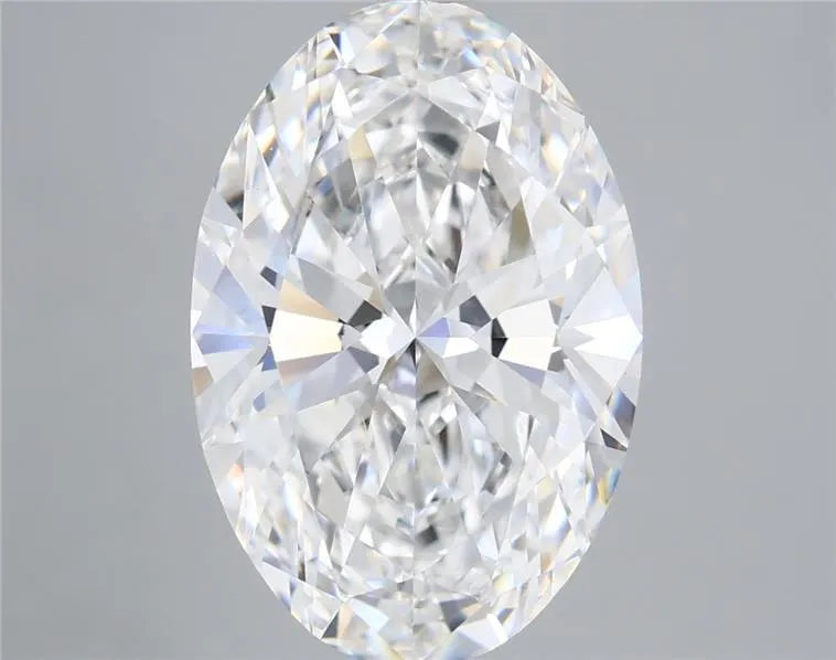 5.58ct Oval Lab Grown Diamond (Colour E, Clarity VVS2, IGI Certified)