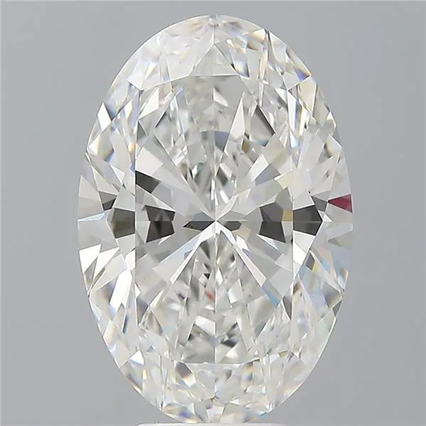 5.58ct Oval Lab Grown Diamond (Colour E, Clarity VVS2, IGI Certified)