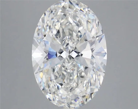 5.58ct Oval Lab Grown Diamond (Colour F, Clarity VS1, IGI Certified)