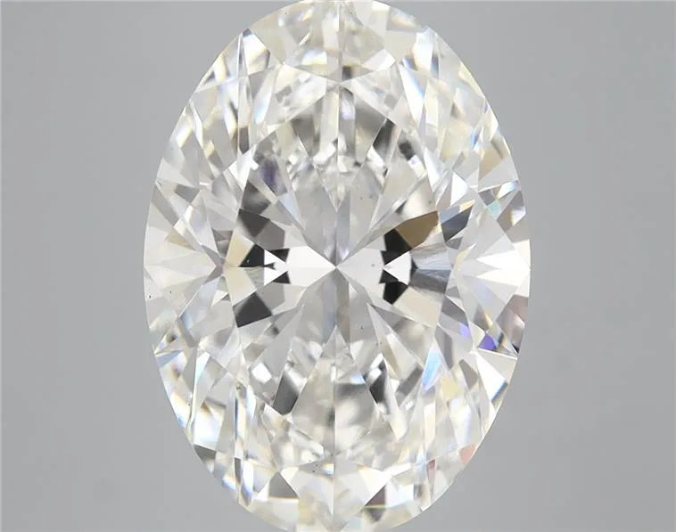 5.58ct Oval Lab Grown Diamond (Colour F, Clarity VS2, GIA Certified)