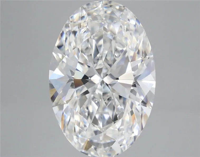 5.58ct Oval Lab Grown Diamond (Colour F, Clarity VVS2, IGI Certified)