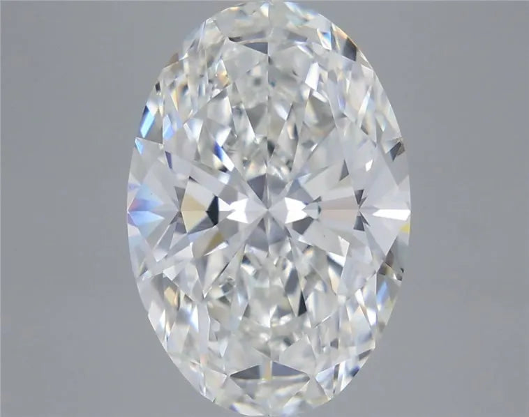 5.59ct Oval Lab Grown Diamond (Colour F, Clarity VS1, IGI Certified)