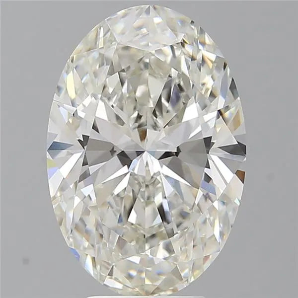 5.59ct Oval Lab Grown Diamond (Colour G, Clarity VVS2, IGI Certified)