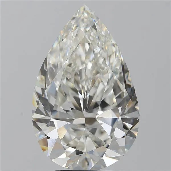 5.59ct Pear Lab Grown Diamond (Colour G, Clarity VVS2, IGI Certified)