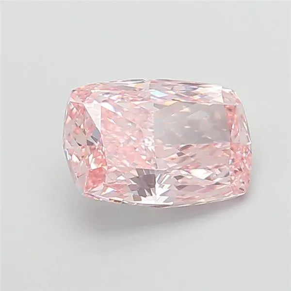 5.60ct Cushion modified Lab Grown Diamond (Colour Fancy Intense Pink, Clarity VS1, IGI Certified)