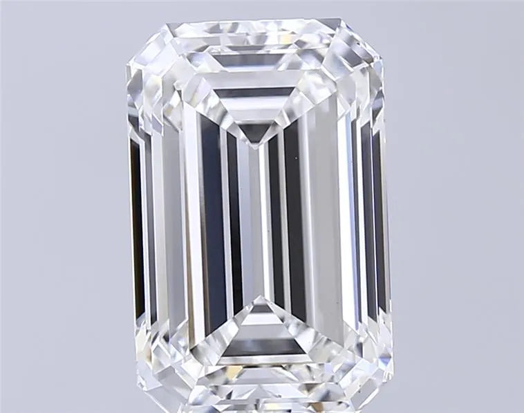 5.60ct Emerald Lab Grown Diamond (Colour F, Clarity VVS2, IGI Certified)