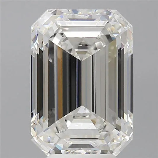 5.60ct Emerald Lab Grown Diamond (Colour F, Clarity VVS2, IGI Certified)